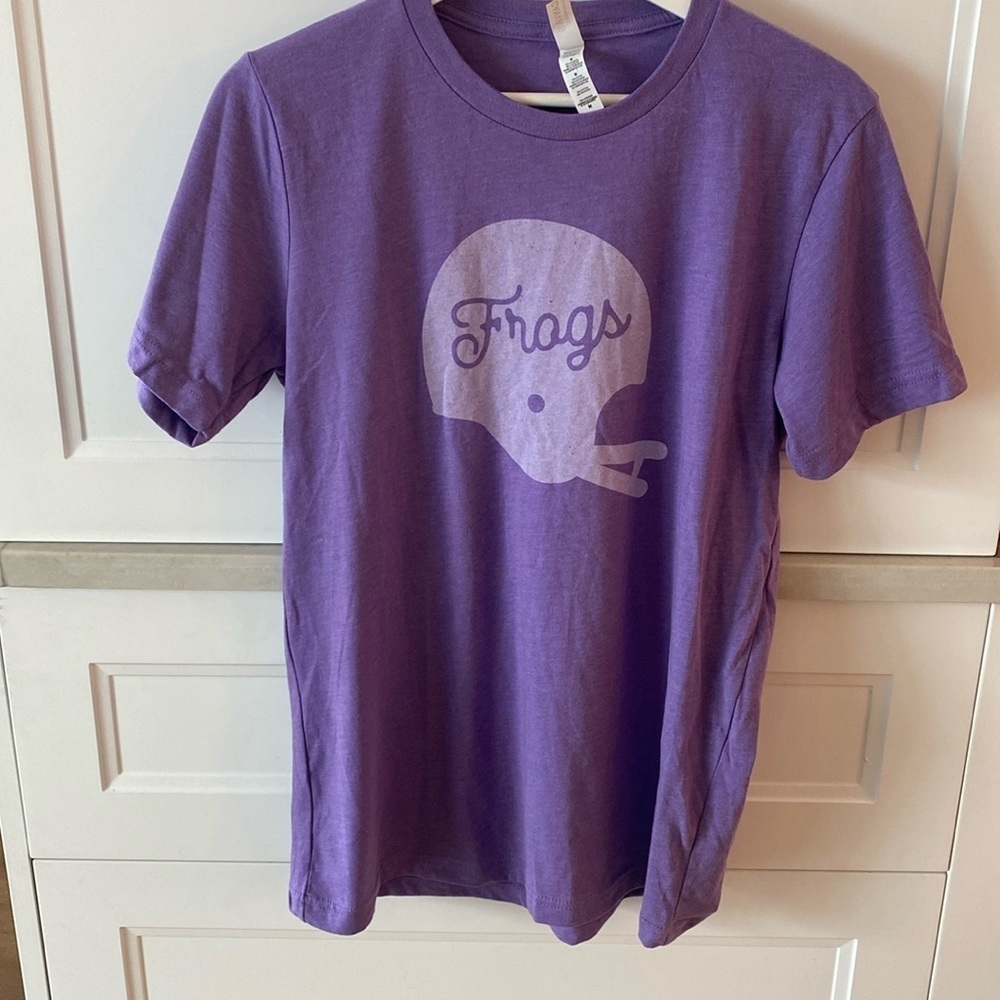 TCU horned frogs t shirt. Medium.football Texas Christian university purple 🐸🏈